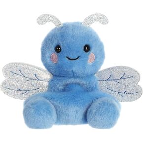 Aurora® Adorable Palm Pals™ Dart Dragonfly™ Stuffed Animal - Pocket-Sized Play - Collectable Fun - Blue 5 Inches