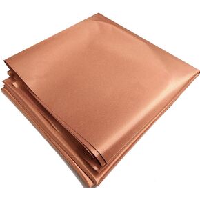 Block EMF RFID EMI RF Shielding Copper Nickel Plated Conductive Electromagnetic Smart Meters Protection Pure Copper Material 39"x43"