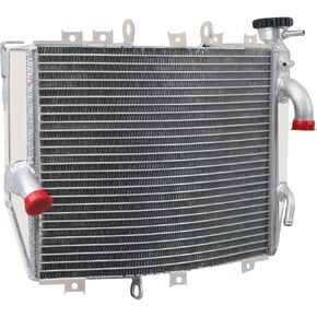 Aluminum Racing Radiator Cooler For 2004-2005 04 05 Kawasaki Ninja ZX10R ZX 10R, 1 Row Core Aluminum Motorcycle Radiators