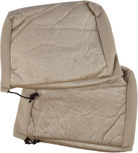 BDK SC-640-BG Pick-up 60/40 Beige Split Bench Premium Regal Custom Seat Cover with Opening Center Armrest Adj. Headrest, 1 Pack in Saudi Arabia