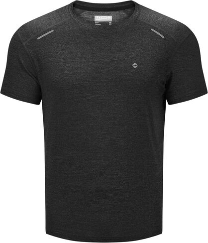 33,000ft Men's Workout Shirts Dry Fit Moisture Wicking Performance Short Sleeve Active Athletic Shirts for Men in Saudi Arabia