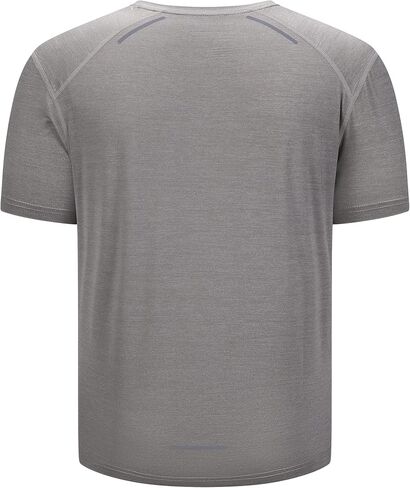 33,000ft Men's Workout Shirts Dry Fit Moisture Wicking Performance Short Sleeve Active Athletic Shirts for Men in Saudi Arabia