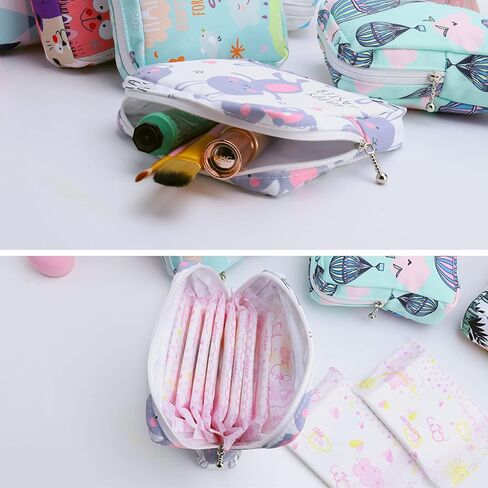 2PCS Mini Makeup Bag,Cute Pocket Cosmetic Bag,Portable Small Make Up Bags for Women,Travel Cosmetic Bag Small Makeup Pouch,Mini storage bag for Sanitary pad,coin,lipstick,jewelry in Saudi Arabia