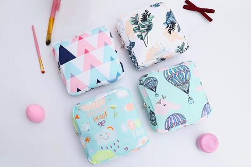 2PCS Mini Makeup Bag,Cute Pocket Cosmetic Bag,Portable Small Make Up Bags for Women,Travel Cosmetic Bag Small Makeup Pouch,Mini storage bag for Sanitary pad,coin,lipstick,jewelry in Saudi Arabia