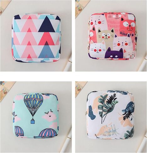 2PCS Mini Makeup Bag,Cute Pocket Cosmetic Bag,Portable Small Make Up Bags for Women,Travel Cosmetic Bag Small Makeup Pouch,Mini storage bag for Sanitary pad,coin,lipstick,jewelry in Saudi Arabia