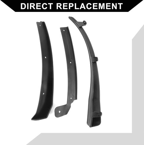 Mud Flap Splash Guard with Mount Accessories for Chevrolet Camaro 2016-2019 / Front & Rear Side Mud Guards/Durable / 1 Set in Saudi Arabia