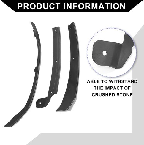 Mud Flap Splash Guard with Mount Accessories for Chevrolet Camaro 2016-2019 / Front & Rear Side Mud Guards/Durable / 1 Set in Saudi Arabia
