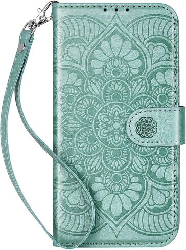 Samsung Galaxy Note 9 Wallet Case, [RFID Blocking] 3 Card Holder Stand with Credit Card Slot PU Leather Magnetic Protective Flip Cover for Note 9 (Dark Purple) in Saudi Arabia