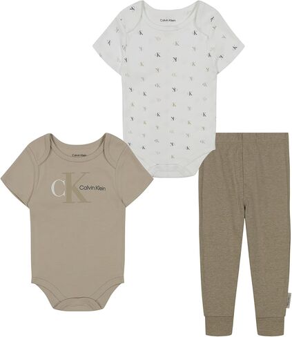 Calvin Klein baby-girls 2 Bodysuits and Pant Set in Saudi Arabia