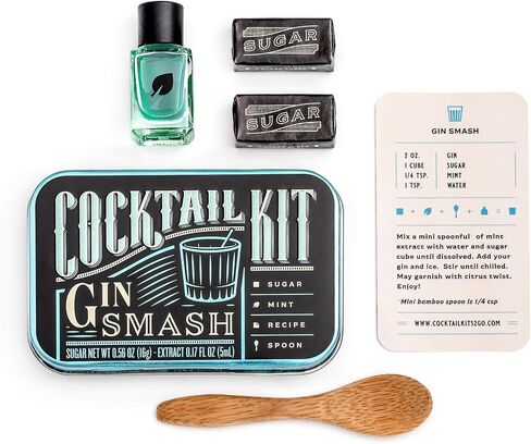 Cocktail Set for Craft Cocktail Lovers - Mixology and Craft Travel Kit - Crafted in USA - Gift Box for All Occasions (Champagne) in Saudi Arabia