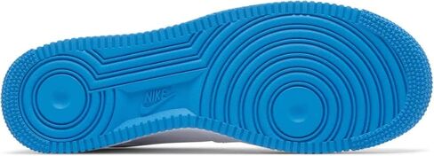 Nike Men's Air Force 1 '07 Shoe, White/White Lt Photo Blue, 8 in Saudi Arabia