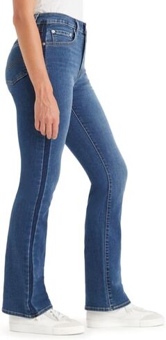 Levi's Womens 725 High Rise Bootcut (Also Available in Plus) Jeans, (New) Blue, 34 Regular US in Saudi Arabia