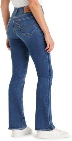 Levi's Womens 725 High Rise Bootcut (Also Available in Plus) Jeans, (New) Blue, 34 Regular US in Saudi Arabia