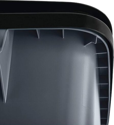 Rubbermaid Commercial Products Brute Rollout Plastic Trash/Garbage Can/Bin with Wheels, 65 GAL, for Restaurants/Hospitals/Offices/Back of House/Warehouses/Home, Gray (FG9W2100GRAY) in Saudi Arabia