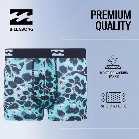 Billabong Boys Underwear 4 Pack Boxer Briefs for Boys 6-18 Durable Stretch Breathable Moisture Wicking in Saudi Arabia