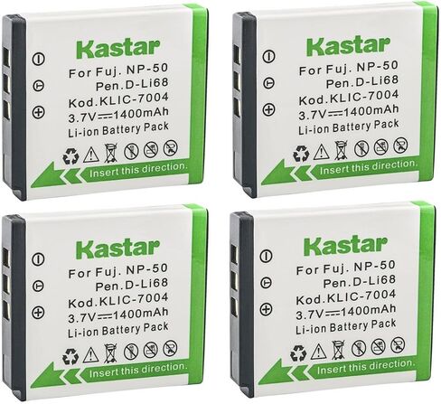 Kastar FNP-50 Battery 1-Pack Replacement for SiOnyx Aurora SX-50 Battery, SiOnyx Aurora PRO Night Vision Camera, SiOnyx Aurora IR Night Vision Camera, SiOnyx Aurora Day/Night Action Camera in Saudi Arabia