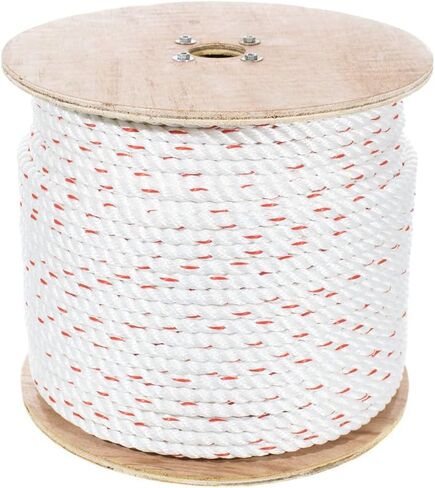 Golberg 3-Strand Twisted PolyDac, Combo Rope - (1/2 Inch x 10 Feet) in Saudi Arabia