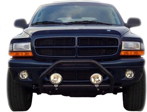 Auto Ventshade [AVS] Bugflector II Hood Shield | 1997 - 2004 دودج داكوتا، 1998 - 2003 دورانجو، هاي بروفايل، دخان، قطعة واحدة. | 25923 in Saudi Arabia