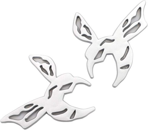 2X Super Bee SCAT PACK Challenger Emblem 3D Metal Sticker Decals For Decoration (Black) in Saudi Arabia
