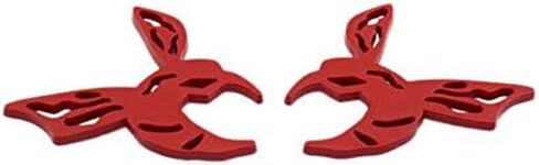 2X Super Bee SCAT PACK Challenger Emblem 3D Metal Sticker Decals For Decoration (Black) in Saudi Arabia