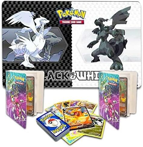 الحزمة النهائية للعبة Pokemon Trading Card - تتضمن 50 بطاقة بوكيمون + حافظة بوكيمون + حافظة بطاقات بوكيمون + حصيرة لعب بوكيمون 2 لاعب | مجموعة بطولة بوكيمون TCG in Saudi Arabia
