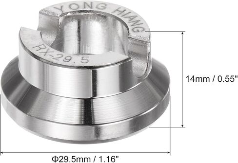 uxcell 5537 Watch Case Opener Dies, 26.5mm Alloy Steel Watch Back Cover Remover Repair Accessory for Watch Repair Watchmaker, Silver in Saudi Arabia