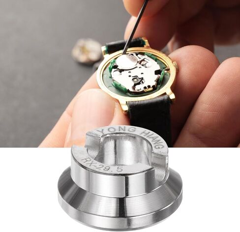 uxcell 5537 Watch Case Opener Dies, 26.5mm Alloy Steel Watch Back Cover Remover Repair Accessory for Watch Repair Watchmaker, Silver in Saudi Arabia