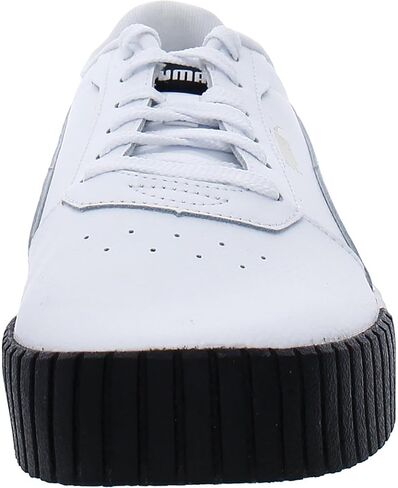 PUMA Womens Carina 2.0 Platform Sneakers Shoes Casual, White/White/Team Gold, 9.5 M in Saudi Arabia