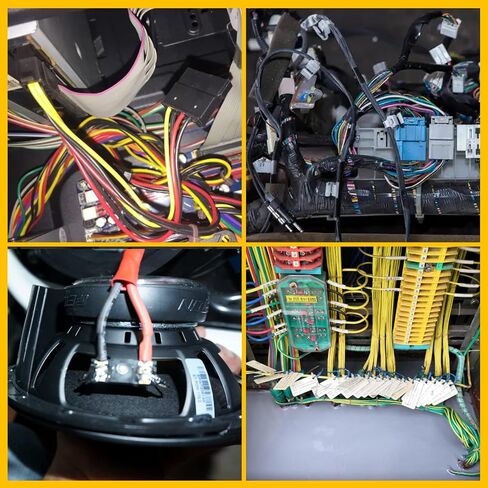120PCS Heat Shrink Wire Connectors,Heat Shrink Butt Connector,Self-Welding Marine Waterproof and Wear-Resising Connector Terminal Insulation Ring Butt Connector in Saudi Arabia