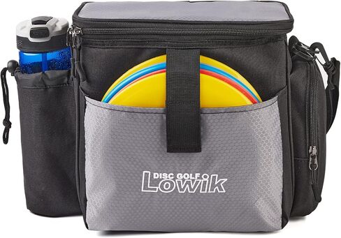 Disc Golf Bag, Disc Golf Starter Bag with Removable Padded Dividers, Lightweight and Water-resistant Fits Up to 13+ Discs, Great for Disc Golf Sports Beginners in Saudi Arabia