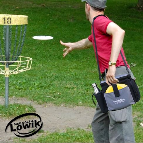 Disc Golf Bag, Disc Golf Starter Bag with Removable Padded Dividers, Lightweight and Water-resistant Fits Up to 13+ Discs, Great for Disc Golf Sports Beginners in Saudi Arabia