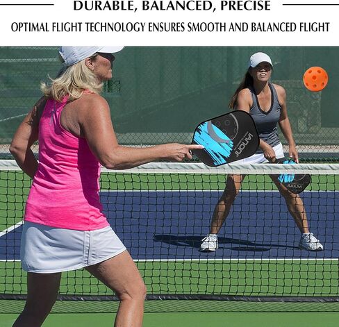 Outdoor/Indoor Pickleball Balls 26/40 Holes-Pickleball Balls USAPA Standard Pickleball Accessories Set - High Resilience & Durability Pickle Balls in Saudi Arabia