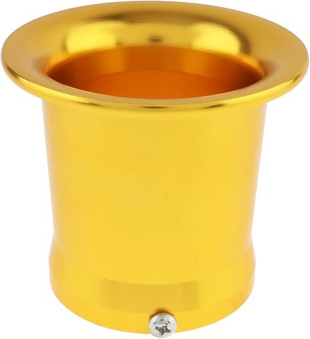 Windance 50mm CNC Aluminum Alloy Carburetor Air Filter Trumpet Velocity Stack Funnel Fit for PE VM 21mm / 24mm / 26mm / 28mm / 30mm, Carb Intake Wind Horn Cup (Black, 50mm) in Saudi Arabia
