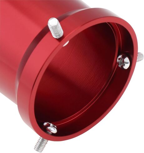 Windance 50mm CNC Aluminum Alloy Carburetor Air Filter Trumpet Velocity Stack Funnel Fit for PE VM 21mm / 24mm / 26mm / 28mm / 30mm, Carb Intake Wind Horn Cup (Black, 50mm) in Saudi Arabia