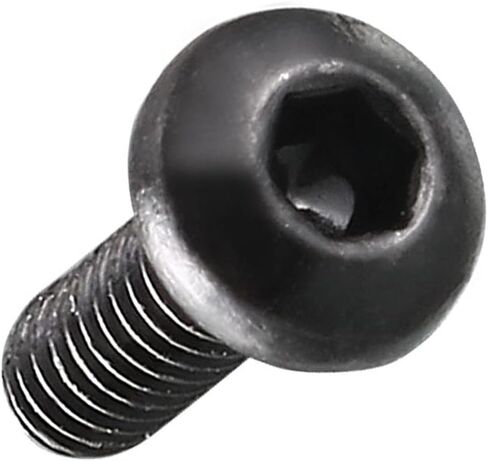 Uxcell M2x6mm موضوع زر رئيس عرافة المقبس غطاء مسمار مزلاج 100 قطعة، رأس مسطح عرافة المقبس غطاء مسمار مزلاج 50 قطعة in Saudi Arabia