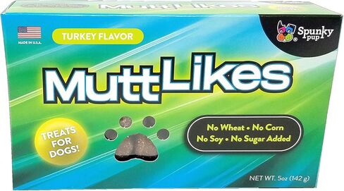 Spunky Pup Mutt Likes Dog Treats، نكهة الديك الرومي، 5 أونصة، (6105) in Kuwait