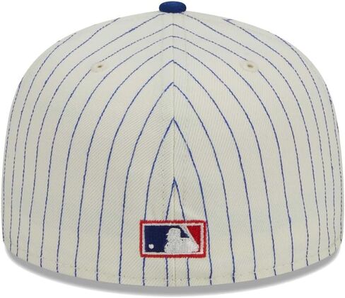 New Era NY New York Mets 59FIFTY Cooperstown 25th Anniversary Retro Jersey Side Patch Fitted Cap, Hat, White in Saudi Arabia