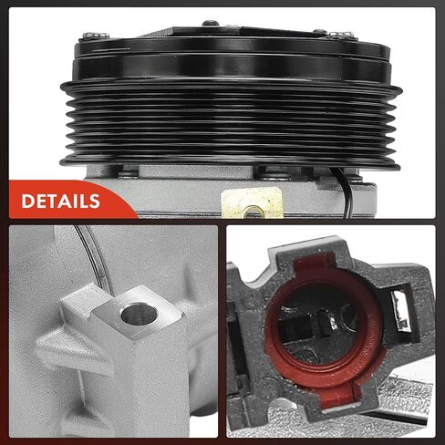 A-Premium Air Conditioner AC Compressor with Clutch Compatible with Subaru Forester 2.5L 2011-2013 in Kuwait