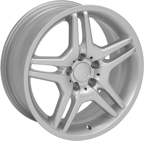 عجلة OE Wheels LLC MB02-18080-5112-35S مطلية باللون الفضي (18 × 8. بوصة /5 × 112 مم، إزاحة 35 مم) in Kuwait