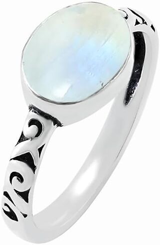 3.10Cts Oval Shaped Natural Gemstone Rings For Women, Birthstone Ring Jewelry Gift For Women Mom Wife Girlfriend Sister in Saudi Arabia