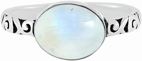 3.10Cts Oval Shaped Natural Gemstone Rings For Women, Birthstone Ring Jewelry Gift For Women Mom Wife Girlfriend Sister in Saudi Arabia