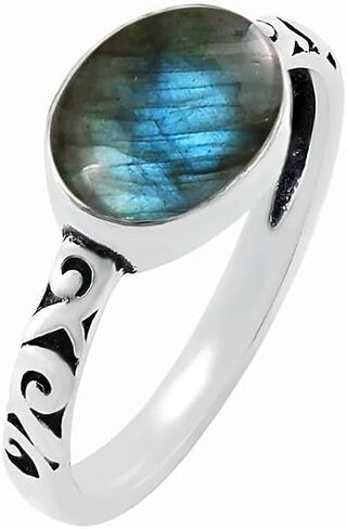 3.10Cts Oval Shaped Natural Gemstone Rings For Women, Birthstone Ring Jewelry Gift For Women Mom Wife Girlfriend Sister in Saudi Arabia