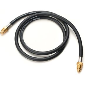 AGPtek Argon CO2 Flow Meter Regulator Hose, Mig Tig, UNF5/8,6.56ft with Inert Gas Fitting