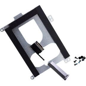 SATA Hard Drive Cable PCYYV 0PCYYV w/ 2.5" SSD HDD Caddy Bracket Carrier 0DV811 DV811 for Dell Alienware M17 R1 2018