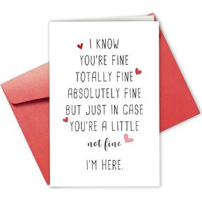 Funny Anniversary Card for Husband, Happy 1st Wedding Anniversary Card from Wife, Valentine’s Day Card for Him, Excellent Husband Birthday Card