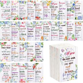 Maitys 240 Pcs Bible Verse Cards Prayer Cards for Women with Assorted Bible Verses Mini Scripture Cards Inspirational Quote Cards Christian Gifts Encouragement Cards for Students Friends(Bohemia)