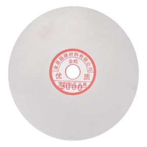uxcell Diamond Sanding Grinding Disc, 6-Inch (150mm) Grit 260 5/8" Arbor Hole, Flat Lap Disk Polishing Discs Abrasive Wheel for Gemstone Tile Porcelain Glass Stone Metal