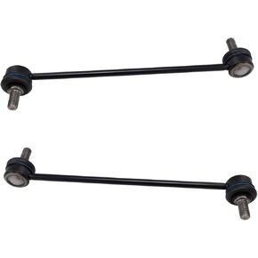 TRQ Front Sway Bar End Link LH RH Pair 2pc Compatible with Elantra Compatible with Elantra Forte Soul