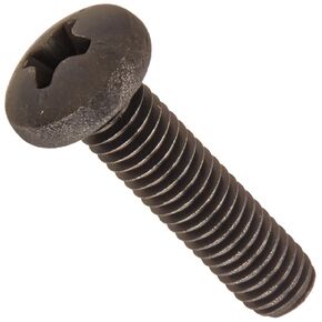 Small Parts MS51958-120B 18-8 Stainless Steel Pan Head Machine Screw, Black Oxide Finish, Meets MS-51958, #0 Phillips, #0-80 Thread Size, 1/8" Length, Fully Threaded, USA Made (Pack of 100)
