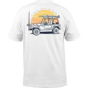 Salt Life Men's 4-Wheel Fishin' Short Sleeve Tee